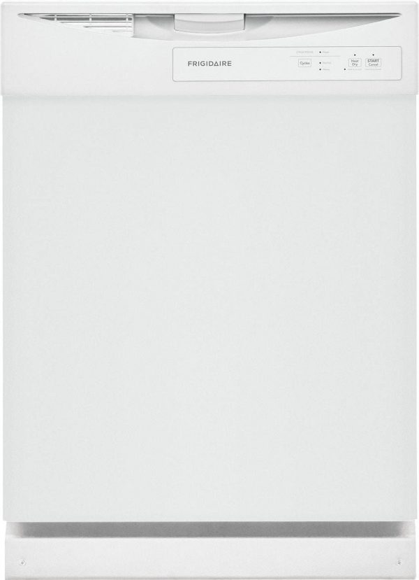 Frigidaire FDPC4221AW 24″ Built-In Dishwasher, Front Control, White