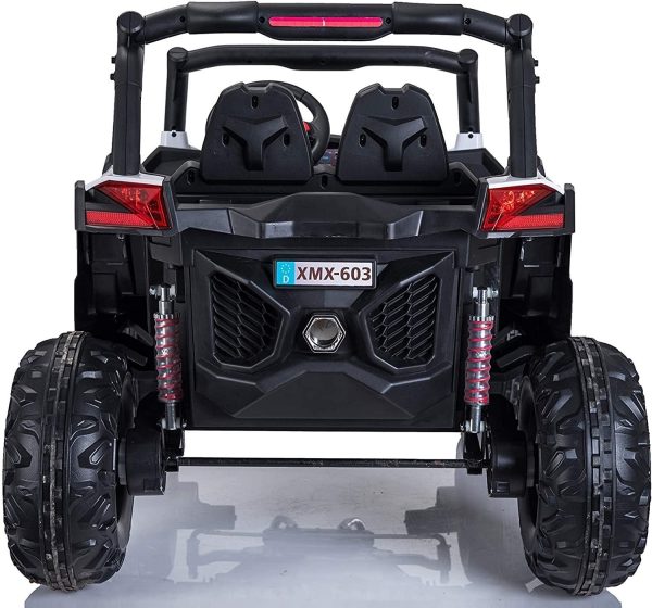 LightningUTV-wht3.jpg Best Ride On Cars Lightning UTV with 4 Motors-12V-White