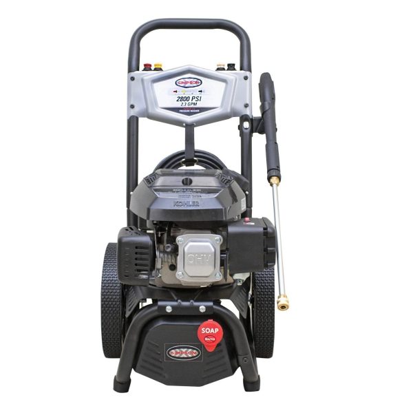 MS61114_Front-2048x2048-1.jpg Simpson MegaShot MS61114 2800 PSI Gas Pressure Washer with Kohler XTX675 Engine