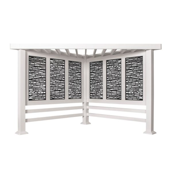 Richmond Modern Steel Cabana Pergola