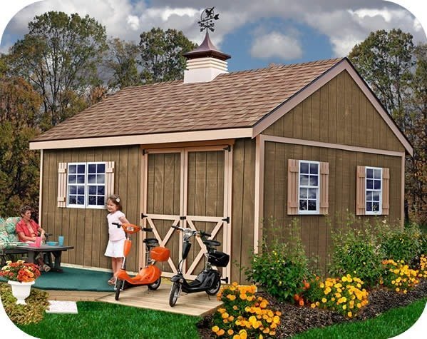 New-Castle-Sheds.jpg New Castle 16×12 Wood Storage Shed Kit – ALL Pre-Cut