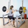 SquatRackMDSR.jpg Commercial Squat Rack Kits – Muscle D Fitness – Gym Storage – Black / Silver