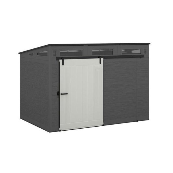 Suncast_Modernist_10_ft._W_X_7_Ft._D_Barn_Door_Resin_Storage_Shed_1.jpg Suncast Modernist 10 ft. W X 7 Ft. D Barn Door Resin Storage ShedSuncast Modernist 10 ft. W X 7 Ft. D Barn Door Resin Storage Shed