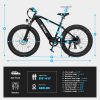All-Terrain Mountain Ebike 1400W Power & 65mi Ranges.