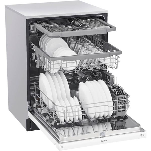 LG LDFN4542W Built-in Dishwasher with PrintProof Finish, 44 dB