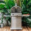 b2-7-1.jpg Summerset ‘The Oven’ Outdoor Freestanding Large Capacity Gas Ovens with Pizza Stones, Smoker Box and Mobile Cart, 304 Stainless Steel Construction, Natural Gas
