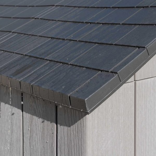 b3-18-1.jpg Lifetime 8 Ft. X 12.5 Ft. Outdoor Storage Sheds – 60305