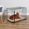 bcc9adb1-2cb3-46ad-b410-d932d4e3d5dd.__CR00500500_PT0_SX300_V1.jpg MidWest Homes for Pets 42-Inch iCrate for Large Breeds, 71-90 lbs, Double Door Folding Dog Crate with Divider Panel, Leak-Proof Tray & Secure Latches, Portable, Durable & Easy to Assemble