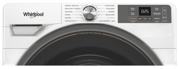 c71da549-6dc6-4d48-a85e-d3e5cf4d9744.353709b5a23c3be7ef7670a2e74f5248.png Whirlpool WFW5720RW 4.5 cu. ft. Smart Front Load Washer FreshFlow Vent System