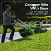 d2425a3d-8340-4130-a8bb-d5f6c330bed4.06c858dde0a373bf99a21b7fae317dcf.jpg Greenworks 60V 21″ Self Propelled Lawn Mower with (1) 8.0 Ah Battery & Rapid Charger 2546402