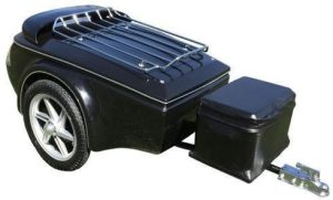 2025 Touring Motorcycle Trailer – Low Profile, 3×16 Wheels with Secure Locking Lid
