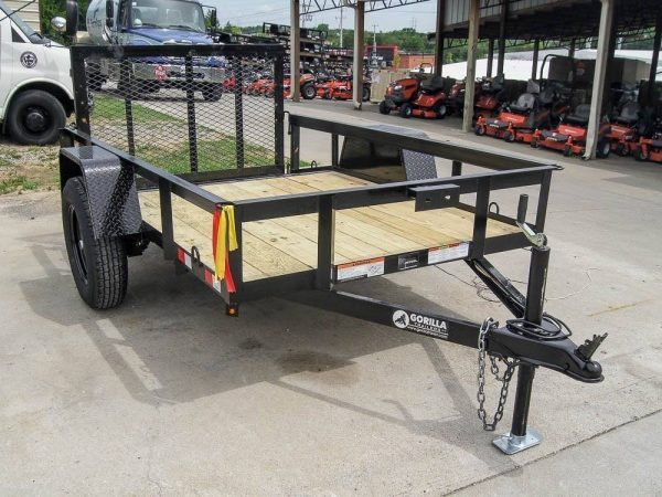 dsc08375.jpg 5×8 Powder Coated Dovetail Utility Trailer Single 3,500lb Axle