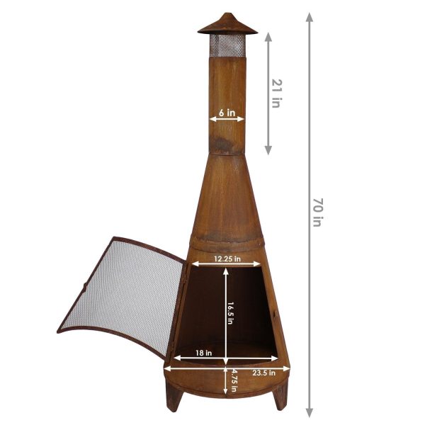e6ed9e04-900e-4327-8ed8-4437016170ba.d207e34b896220385c9a347d3ba566e7.jpg Sunnydaze 70″ Rust Patina Finish Steel Wood-Burning Chiminea with Spark Screen