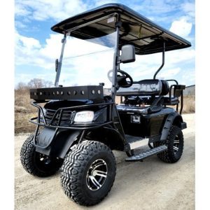 eMACHINE-BLACK_a_58650ade-0b81-4c33-aee0-e38844696ff6.jpg Brand New 48v Electric Golf Cart Lifted & Loaded eMACHINE 2023 – Black