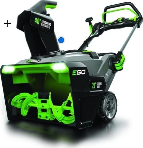 ego_3d5541bb-585b-4082-bddf-c405302a7fb2.jpg EGO Power+ 21-Inch Cordless Snow Blower, 56V, Steel Auger, (2) 5.0Ah Batteries & Charger