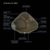 Premium AR300 2-Person 20-Jet Oval Plug & Play Hot Tub with Ozonator, Powered by Jacuzzi Pumps