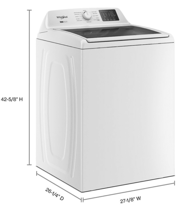f95c4aaf-2bf6-4b7a-8ee1-4f148ff0ba71.d4a8c3424f1866a4200a2bff0d0cfa11.png Whirlpool WTW4307SW 4.2–4.3 Cu. Ft. Top Load Washer with 2-in-1 Removable Agitator, Soft Close Glass Lid, White