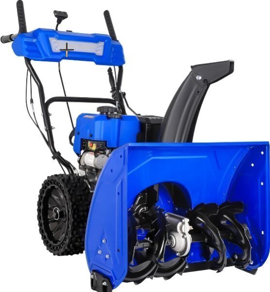 ffff.jpg BILT HARD 24″ Self-Propelled Gas Snow Blower, 209cc Engine, Electric Start, LED Headlight