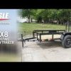 hqdefault_63_88.jpg 5×8 Powder Coated Dovetail Utility Trailer Single 3,500lb Axle