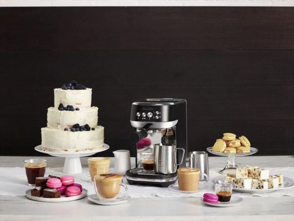 img-1046.jpg Breville The Bambino Plus Espresso Machine, Black Truffle-BES500BTR1BUS1