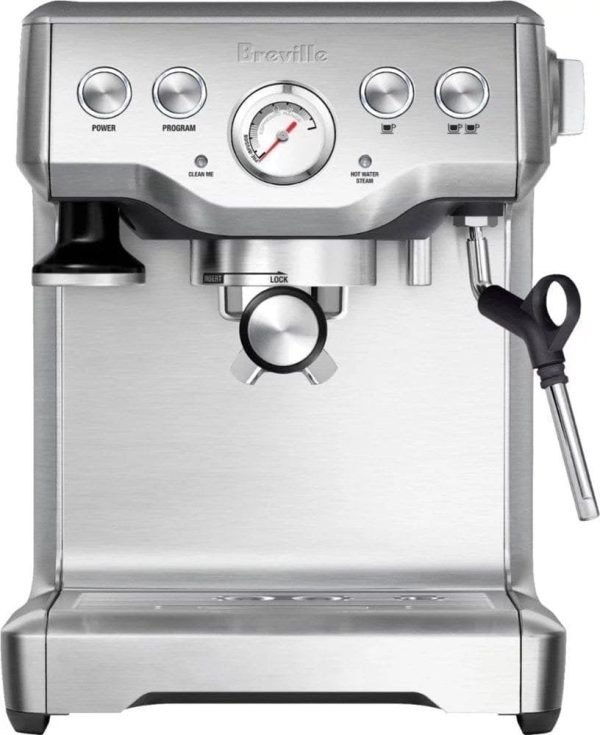 img-1059.jpg Breville – the Infuser Manual Espresso Machine with 15 bars of pressure, Milk Frother and Water filtration – Silver