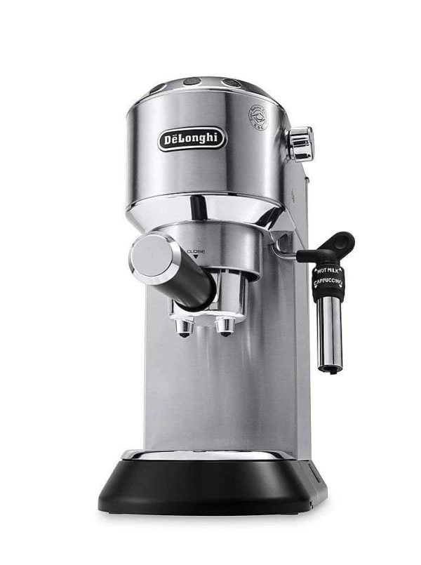 img-1272.jpg De’Longhi – DEDICA Espresso Machine with 15 bars of pressure and Milk Frother – Metal