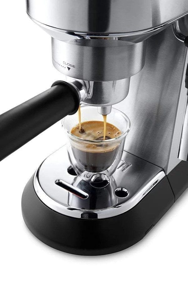 img-1273.jpg De’Longhi – DEDICA Espresso Machine with 15 bars of pressure and Milk Frother – Metal