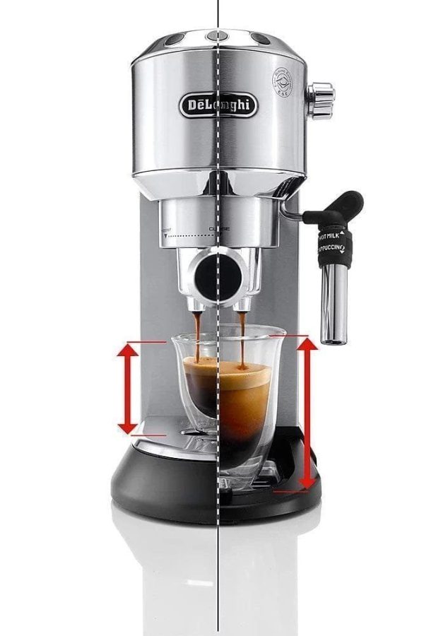 img-1275.jpg De’Longhi – DEDICA Espresso Machine with 15 bars of pressure and Milk Frother – Metal