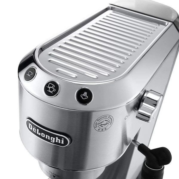 img-1276.jpg De’Longhi – DEDICA Espresso Machine with 15 bars of pressure and Milk Frother – Metal