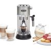 img-1277.jpg De’Longhi – DEDICA Espresso Machine with 15 bars of pressure and Milk Frother – Metal