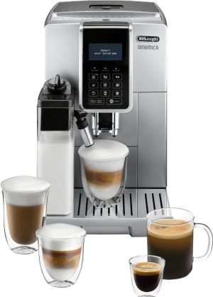 img-1279.jpg De’Longhi – Dinamica Espresso Machine with 15 bars of pressure and LatteCrema Fully Automatic Milk Frother – Silver