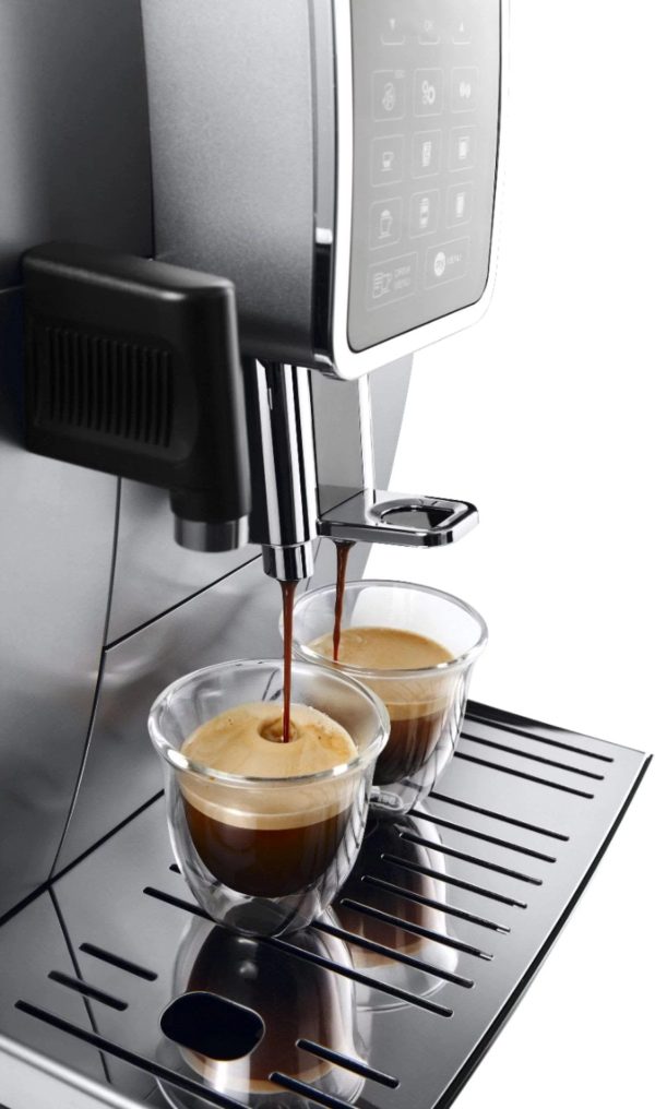 img-1281.jpg De’Longhi – Dinamica Espresso Machine with 15 bars of pressure and LatteCrema Fully Automatic Milk Frother – Silver