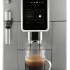 De’Longhi – Dinamica TrueBrew Over Ice Fully Automatic Coffee and Espresso Machine- Chrome and Black
