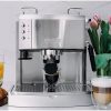 img-1303.jpg De’Longhi – Espresso Machine with 15 bars of pressure, Milk Frother and removable water tank – Stainless Steel