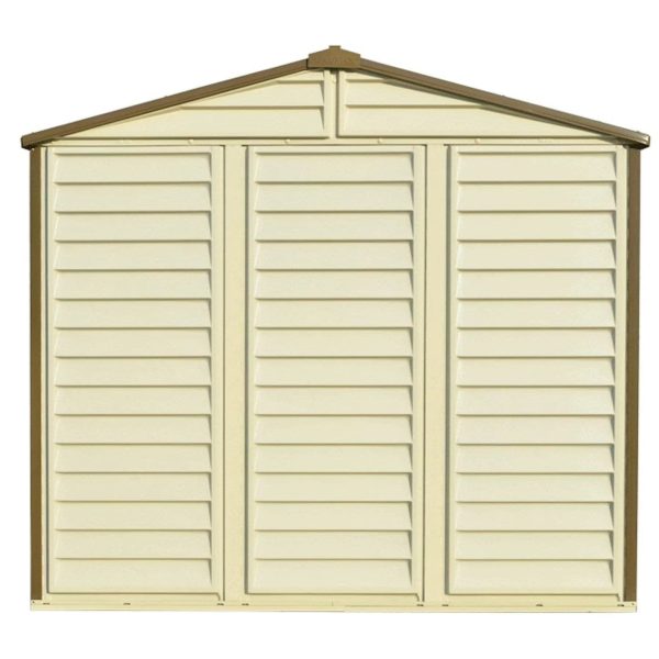 img-1369.jpg DuraMax 8ft x 6ft Storeall Vinyl Shed with Foundation Kit and window