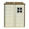 img-1370.jpg DuraMax 8ft x 6ft Storeall Vinyl Shed with Foundation Kit and window