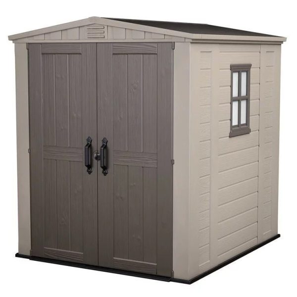 img-1470.jpg Factor 6 x 6 FT Strong Storage Shed Made Of Extremely Durable Resin And Reinforced with Steel