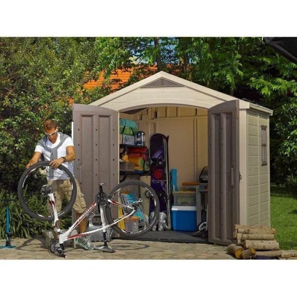 img-1472.jpg Factor 8 ft. W x 6 ft. D Plastic Storage Shed