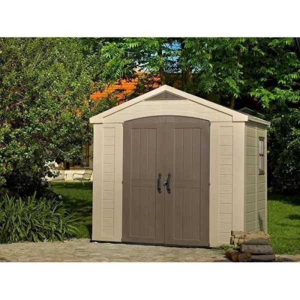 img-1473.jpg Factor 8 ft. W x 6 ft. D Plastic Storage Shed