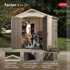 img-1478.jpg Factor 8 ft. W x 6 ft. D Plastic Storage Shed