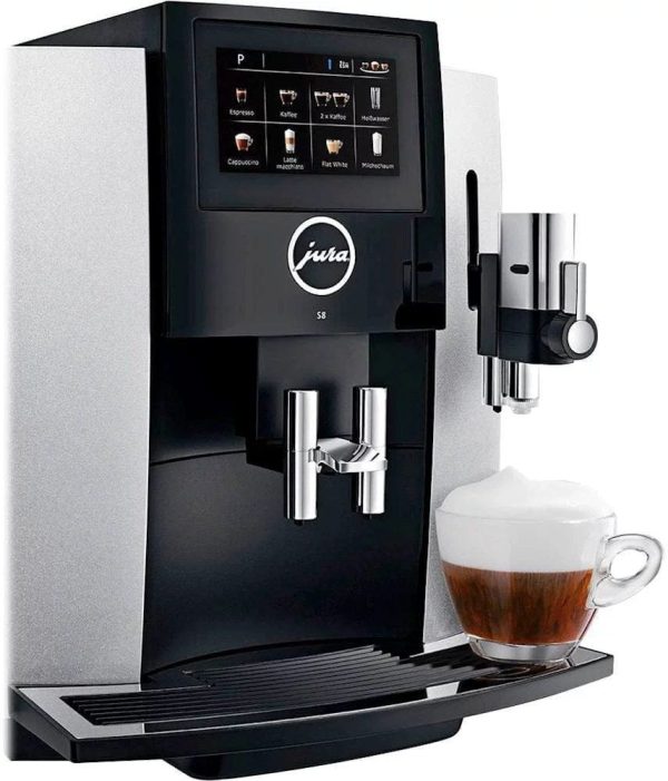 img-1790.jpg Jura S8 Espresso Machine with 15 bars of pressure and Milk Frothier