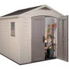 Keter Factor 8×8 Foot Large Resin Outdoor Shed