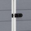 Keter Manor 4 ft. W x 6 ft. D Vertical Resin Outdoor Storage Shed Ideal For Patio Installation Included