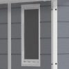 Keter Manor 4 ft. W x 6 ft. D Vertical Resin Outdoor Storage Shed Ideal For Patio Installation Included