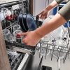 KitchenAid – Top Control Built-In Dishwasher with Stainless Steel Tub, FreeFlex Third Rack, 44dBA – Black stainless steel