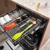 KitchenAid – Top Control Built-In Dishwasher with Stainless Steel Tub, FreeFlex Third Rack, 44dBA – Black stainless steel
