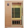 img-2003.jpg KUNSANA Far infrared sauna room,One person size, Hemlock Wooden Far Infrared Sauna for Home