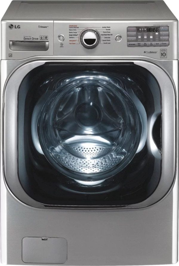 img-2050.jpg LG – 5.2 Cu. Ft. High Efficiency Front-Load Washer with Steam and TurboWash Technology – Graphite steel