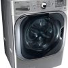 img-2051.jpg LG – 5.2 Cu. Ft. High Efficiency Front-Load Washer with Steam and TurboWash Technology – Graphite steel