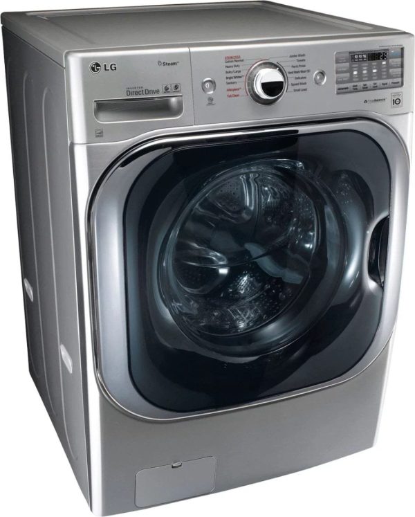 img-2051.jpg LG – 5.2 Cu. Ft. High Efficiency Front-Load Washer with Steam and TurboWash Technology – Graphite steel